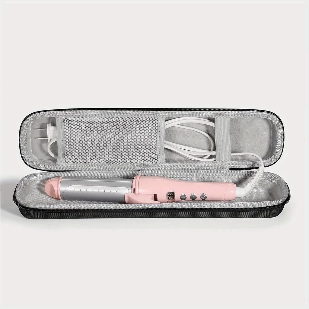EVA Hard Protective Travel Case for Hair Straightener and Curling Iron, Universal Flat Iron Storage Pouch Bag Hair Styling Tools Organizer