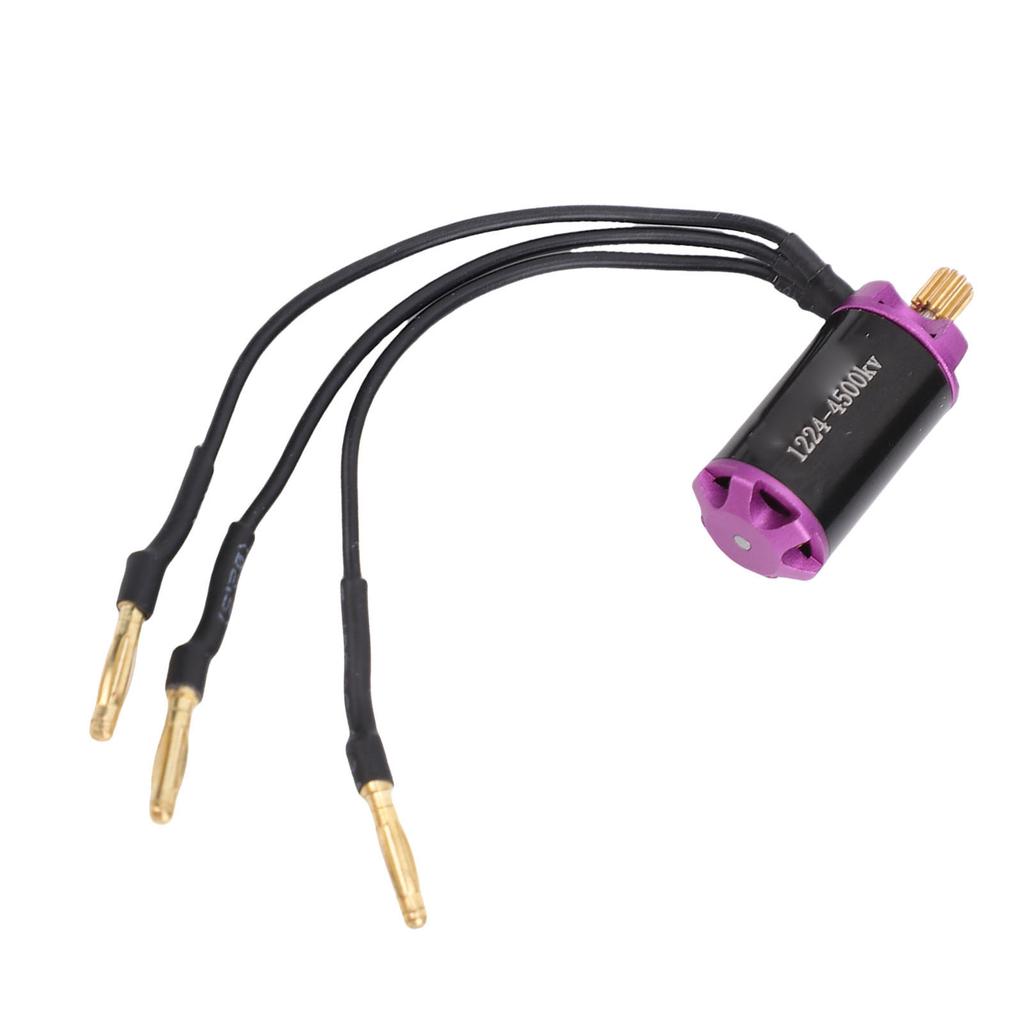 1224 4500KV Outer Rotor Motor Fit for SCX24 RC Car Brushless Motor 1/18 1/24 1/28 RC Car Accessories