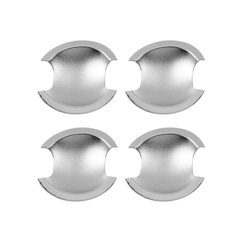 Cars Accessories Door Bowl Handle Cover For Toyota Camry XV50 2012-2017 Carbon Fiber Silver Car Styling Upgrade Modify A Car