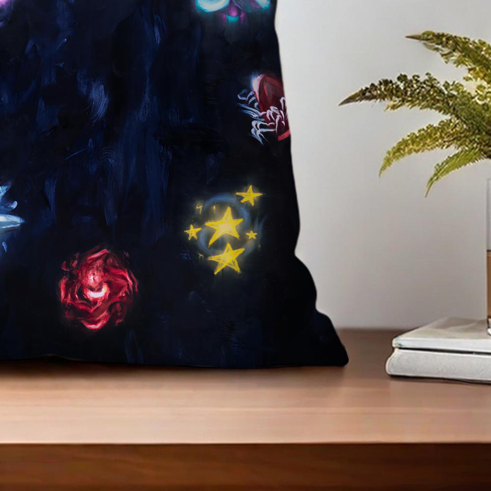 Singer Saiko Sakura Spanish Trap Cushion For Bedroom Car Coffee Shop Room Soft And Living Room Sofa Decorative Pillow Cover Case