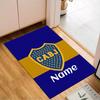 Custom Name Juniors FC Emblem Rug Game Carpet, Floor Mat for Bedroom Living Room Entryway Rug, Home Decor Idea Gift for Christmas birthday