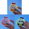 Squeak Panda Pig Chicken Plush Keychain Cartoon Animal Pendant Decoration Gift