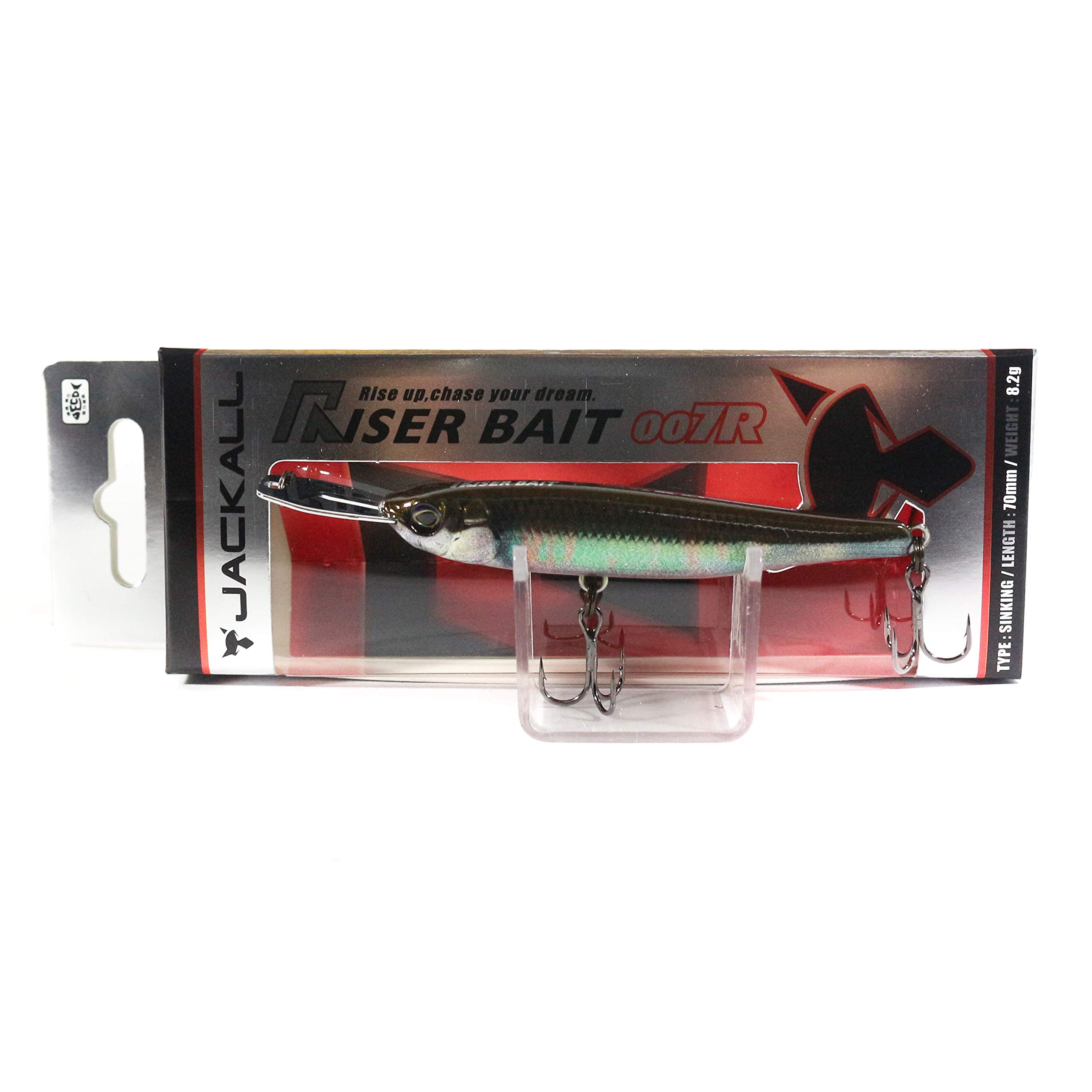 JACKALL Воблер Riser Bait 007R 70мм RT Oikawa Male 8.2г