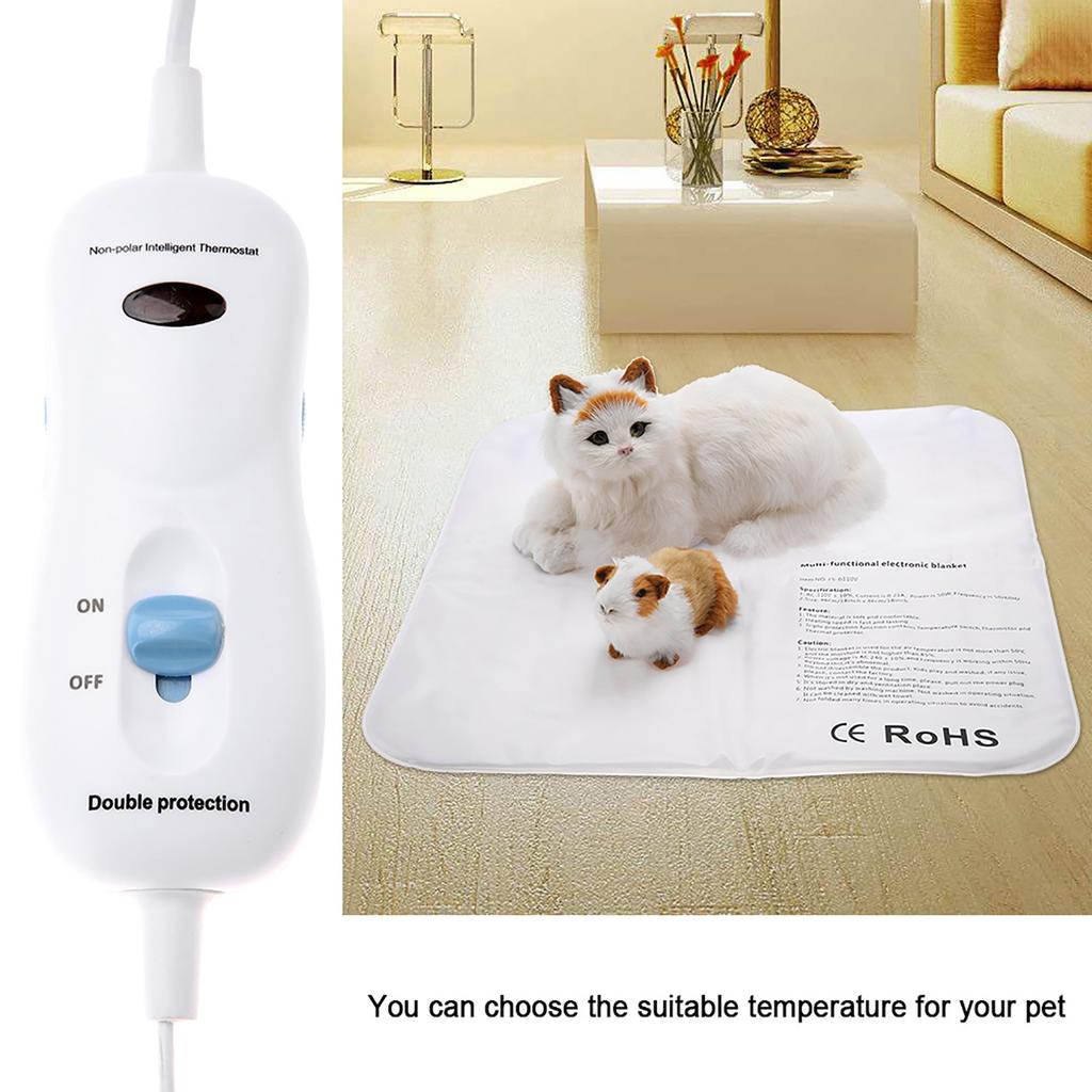 Waterproof Scratch Resistant Warm Heat Electric Blanket for Pet Dog Cat