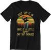 Just Tap It In Give It A Little Tappy Tap Tap Vintage T-Shirt, Movies Quote Unisex TShirt Black