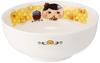 Ramen Product 804115 "Butt Detective" Bowl, 14.5cm Diameter, Children's Tableware, White, Number