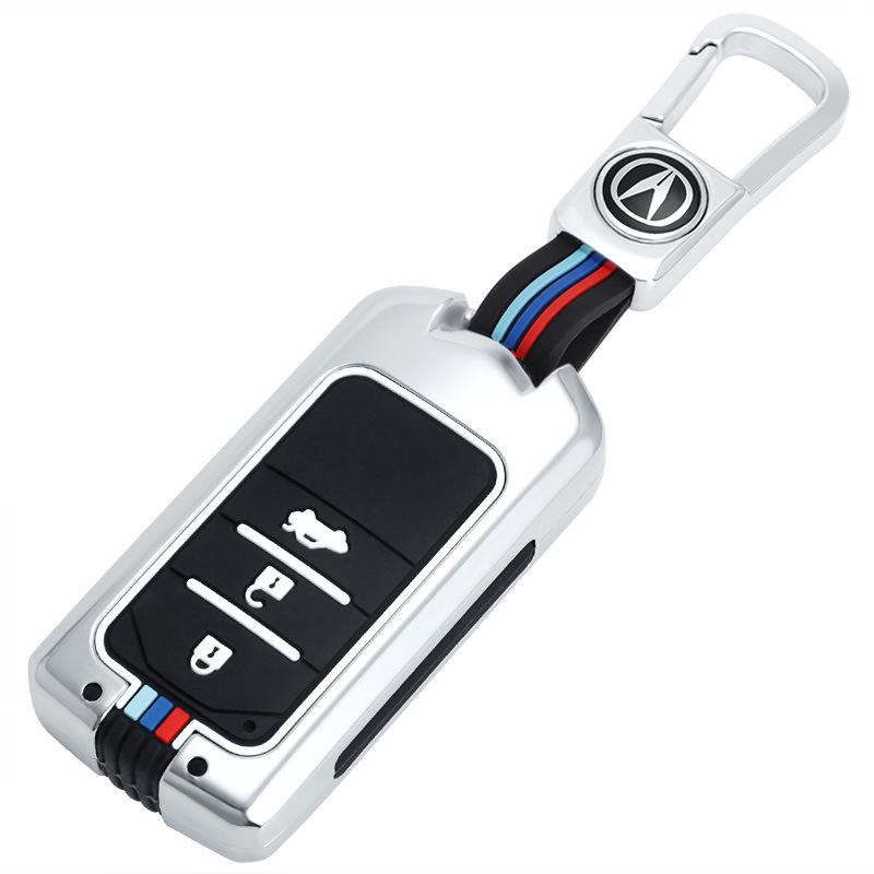 Acura CDX MDX RDX ZDX ILX RLX Key Fob Metal Case with Buckle