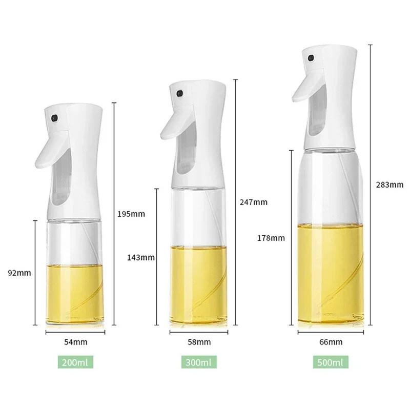BBQ Cooking Olive Oil Sprayer Olive Oil Spray Kitchen Baking Oil Spray Empty Bottle Vinegar Bottle Dispenser Salad 500ML