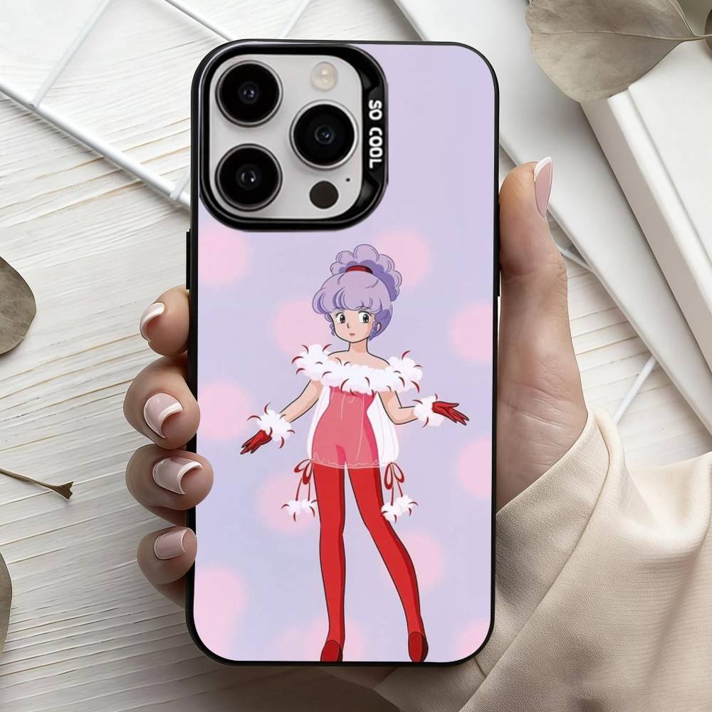 

M-Magical Angel Creamy M-Mami Phone Case For iPhone17,16,15,14,13,12,11 Plus,Pro Max Black Candy Silver Plated Cover iPhone13PROMAX