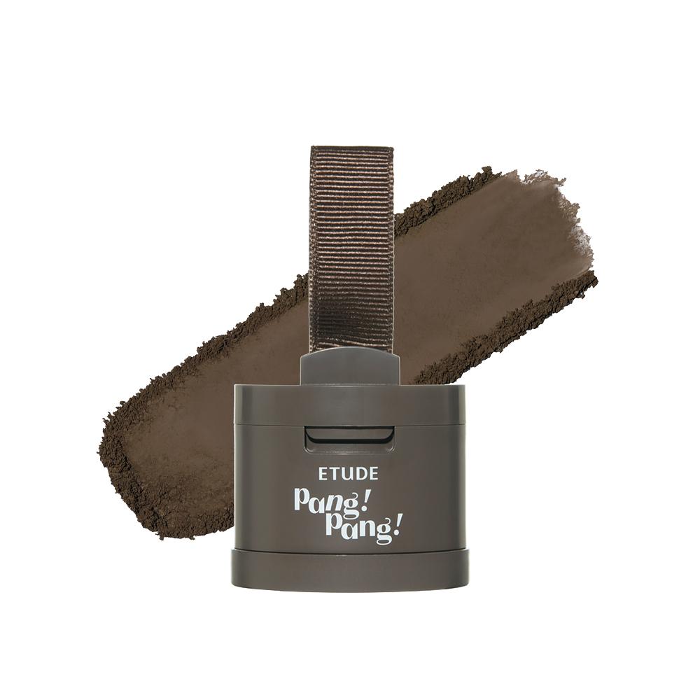 Etude Pang Pang Hair Shadow Set 3.5g + Hair Fixer 25ml 01 Dark Brown