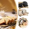 1PCS Manual Bread Slicer for Home Easy To Use Adjustable Thickness Anti-slip Folding Base Toast Slicer Kitchens Accessories NEW