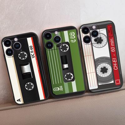 Huse de telefon pentru iPhone 15 Pro 6 14 XS 13 Max XR 12 Mini 7 Plus X SE 8 11 amuzant retro telefon cu cameră cu model moale TPU husă de protecție antișoc