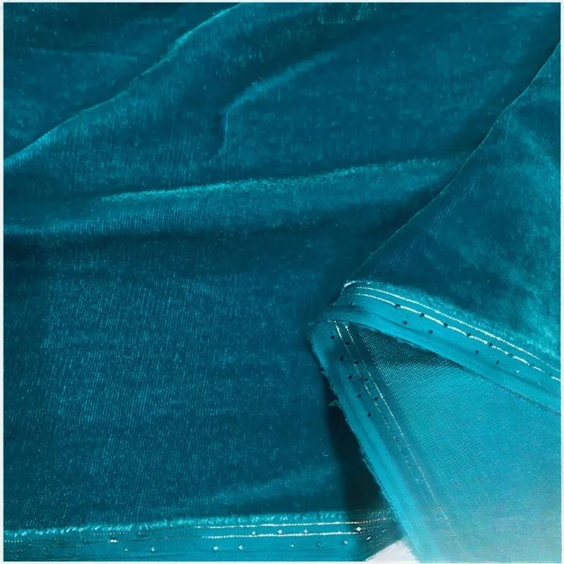 Țesături din Catifea de Mătase 100x140cm Pentru Rochie Cheongsam Fustă Costum Cusut DIY Catifea Aurie Reală Material Prietenos cu Pielea