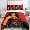 3pcs Wonder Woman Cover Set,Soft Comfortable Duvet Cover,Guest Room (1*Duvet Cover + 2*Pillowcases, Without Core) yy251024098