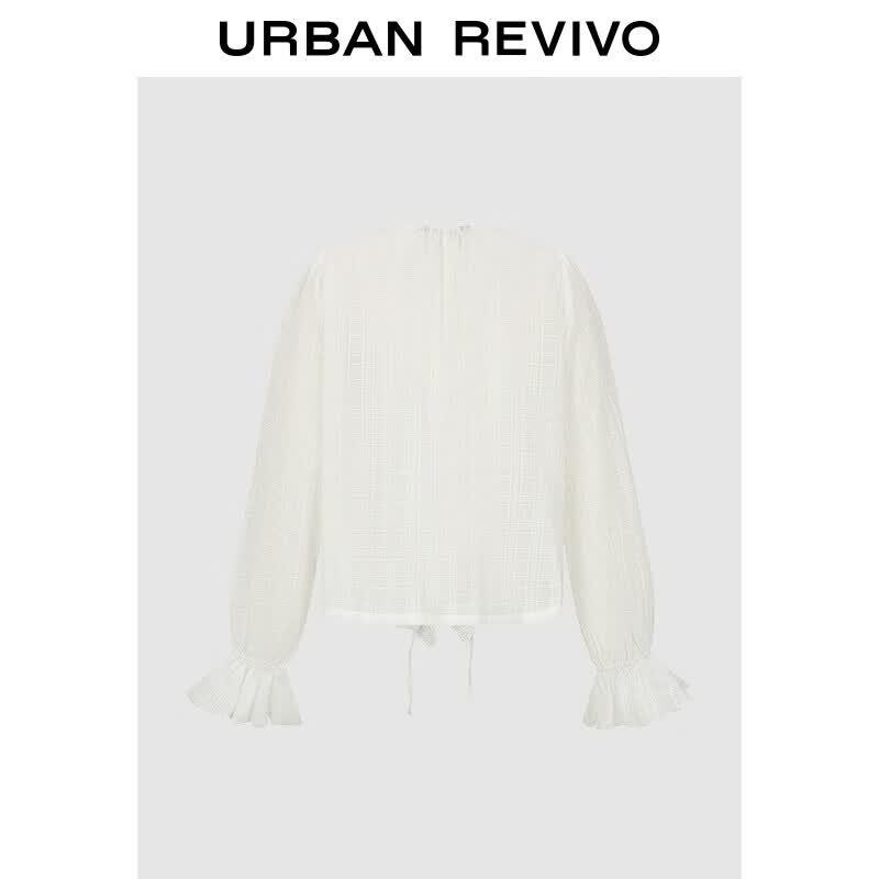 Women s Embroidered Ruffle Plaid Cardigan Shirt S