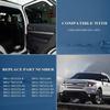 NLQR Pair LH& RH Rear Door Front Weatherstrip Seal Compatible with Ford Explorer 2011-2019 Replace BB5Z7825324B BB5Z7825325B Left Driver and Right
