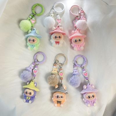 Baby Three-year-old Keychain Pendant Cute Doll DIY Accessories Mobile Phone Jewelry Pendant