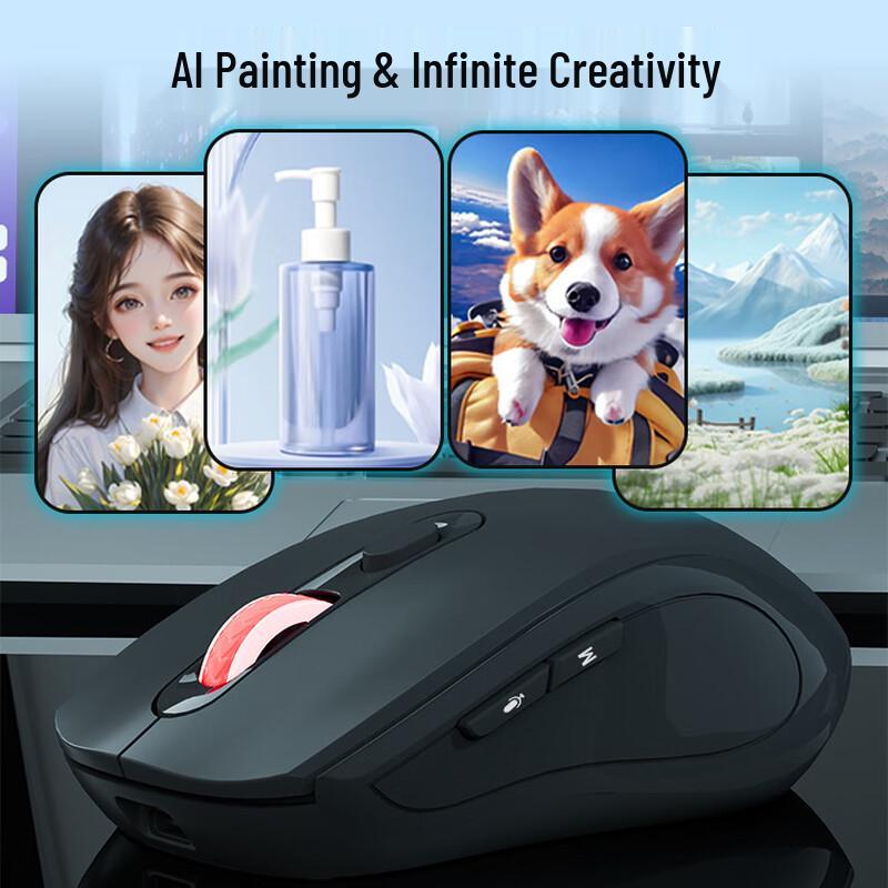 SooPiiAI G35 Dual-mode Wireless Mouse