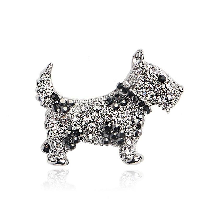 Spille Amanti dei Cani Lega Spille Animali Cane Carino Accessorio Moda Per Uomini Donne