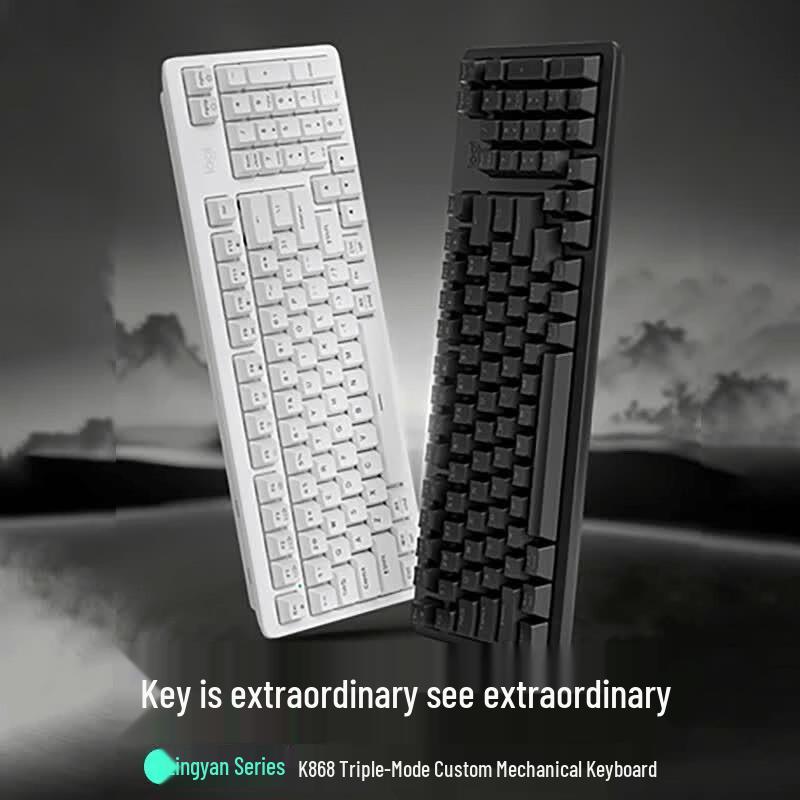 Logitech K868 Tri-Mode Customizable Mechanical Keyboard