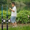 Kids' Retractable Mini Fishing Rod with Reel – Glass Fiber Ice Rod for Crabs & Lobsters