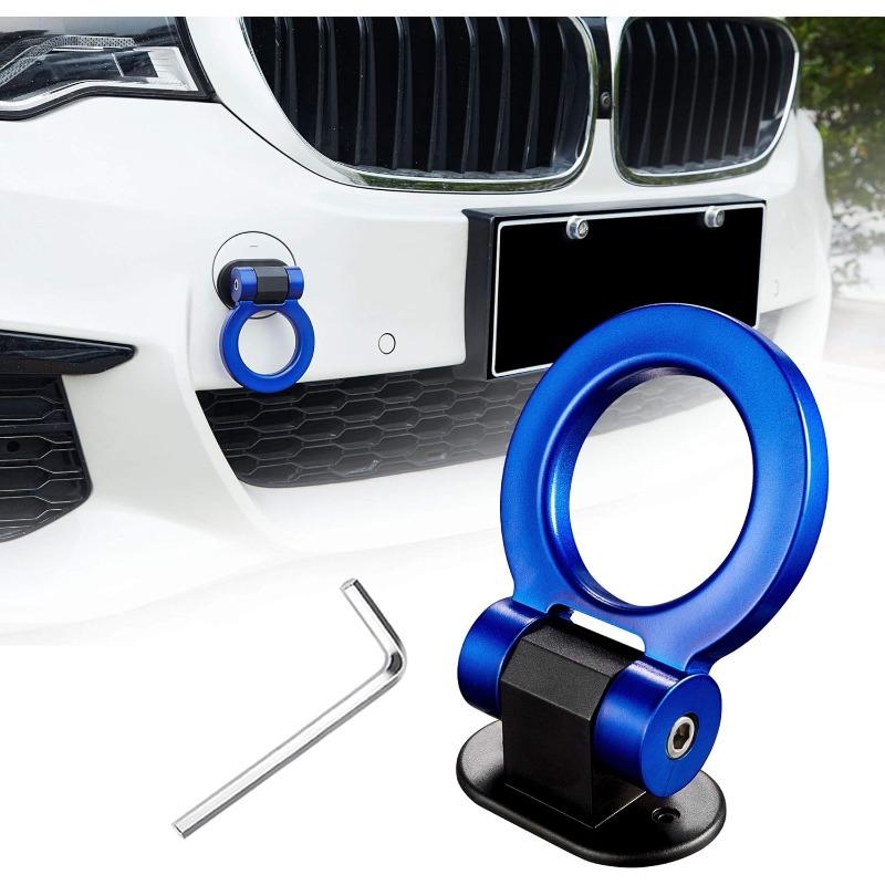 For Car Truck SUV Fake Tow Hook Sticker Kit Universal Fit Decorative Bumper Exterior Styling Decals Non-Functional Waterproof HD