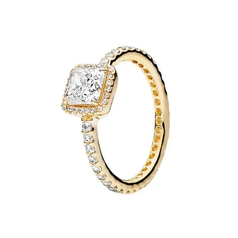 New 925 Sterling Silver Women's Classic Red Heart Crown Fashion Ring Valentine's Day Light Luxury Jewelry Romantic Gift