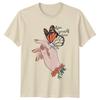 Butterfly On Hand Give Yourself Time Nature Graphic TShirt