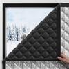 Waterproof and Windproof Cotton Curtains Window Sunshade Curtains Winter Sealing Cold and Frost Resistant Film