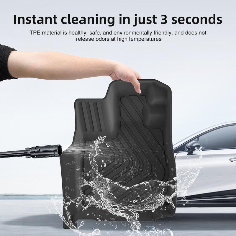 Eco-Friendly TPE Floor and Trunk Mats for 2022-2025 Acura MDX
