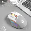 Silent Wireless Bluetooth Rechargeable Gaming Mouse for Esports, Laptop, and Office Use