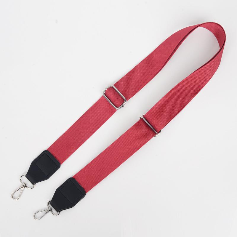 Tracolla Regolabile in Nylon a Tracolla con Nastro in Pelle