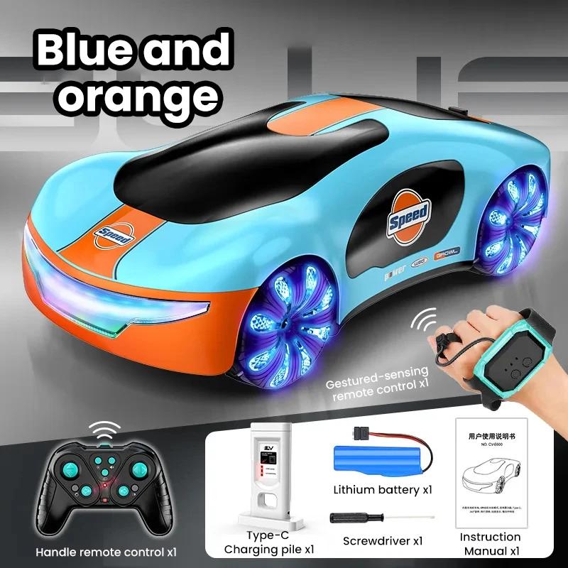 Non-Toxic Remote Control Concept Cars Drift Vehicle 2.4G 4Wd Rc Car Gesture Sensor With Lights And Music Kids Toys For Children Birthday Gifts