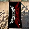 B-Baby-metal Japanese Towel Beach Quick Dry Soft Pool Towels Gift for Travel Gym Shower Camping Sports