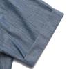 Emporio Armani Solid Color Square Neck Single-Breasted Short Sleeve Shirt Men Shirts Blue 6R1CA6-1DRLZ-0941