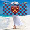 West Ham United Print Beach Towel, Large Soft Quick Dry Towel for Beach Camping Swimming