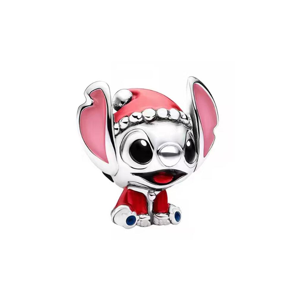 Fashionable 925 Silver Cartoon Beads Compatible with European Bracelet Koala Rabbit Mouse Princess Anime Beads DIY Jewelry Gift