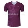 Womens Mens Badminton Training Shirt Short Sleeve Quick-Dry Breathable Sport Top Practice Match Gym Running