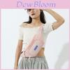 Stylish Lightweight Nylon Chest Bag For Women In Trendy Solid Colors Ideal For Daily Use