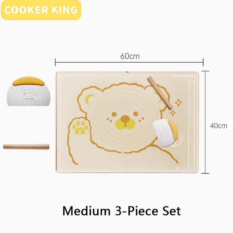 

Cooker King 60/70/80cm Kneading Pad Thickened Food Grade Silicone Panel Pastry Rolling Pad And Dough Pad Home Baking And Panel Other