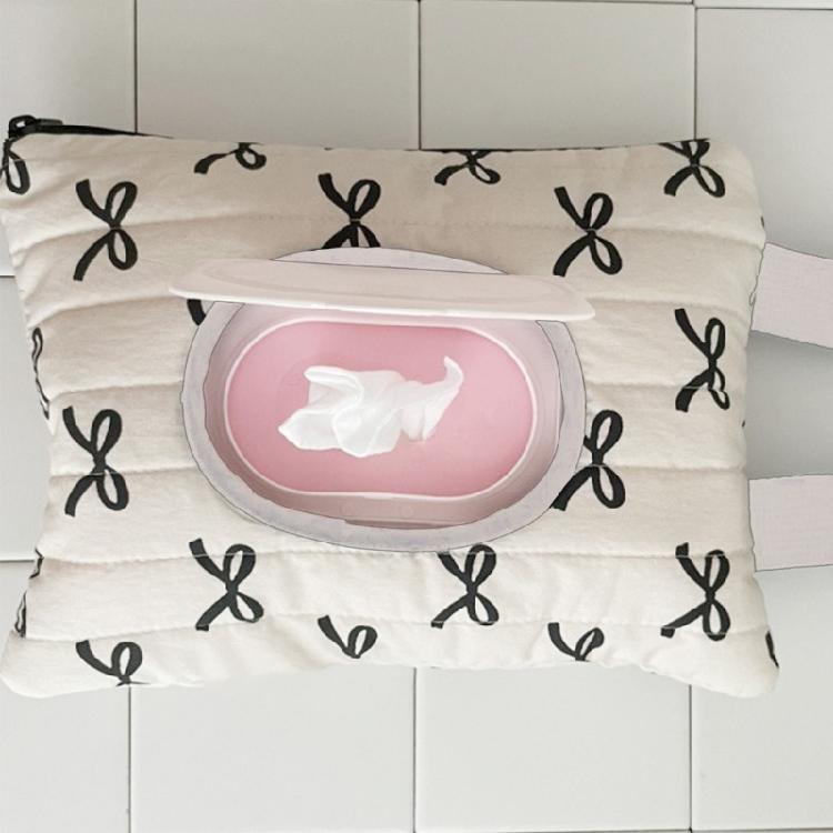 Fashionable Cotton Tissue Container Portable and Multifunctional Tissue Storage Case for Household Everyday Use