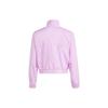 Adidas Giacche per Bambini Casual a Manica Lunga Sportive Performance Train Essentials Colore a Blocchi a Righe Viola IR7512