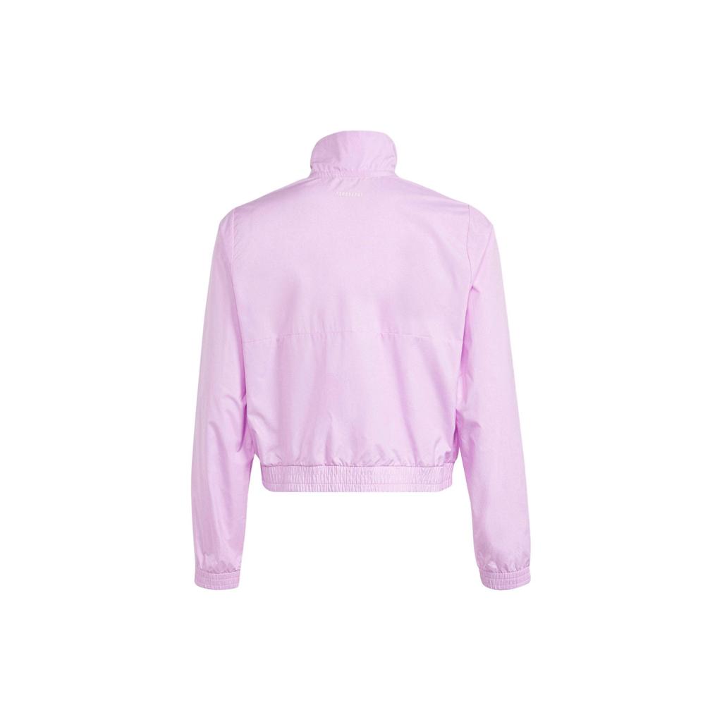 Adidas Giacche per Bambini Casual a Manica Lunga Sportive Performance Train Essentials Colore a Blocchi a Righe Viola IR7512