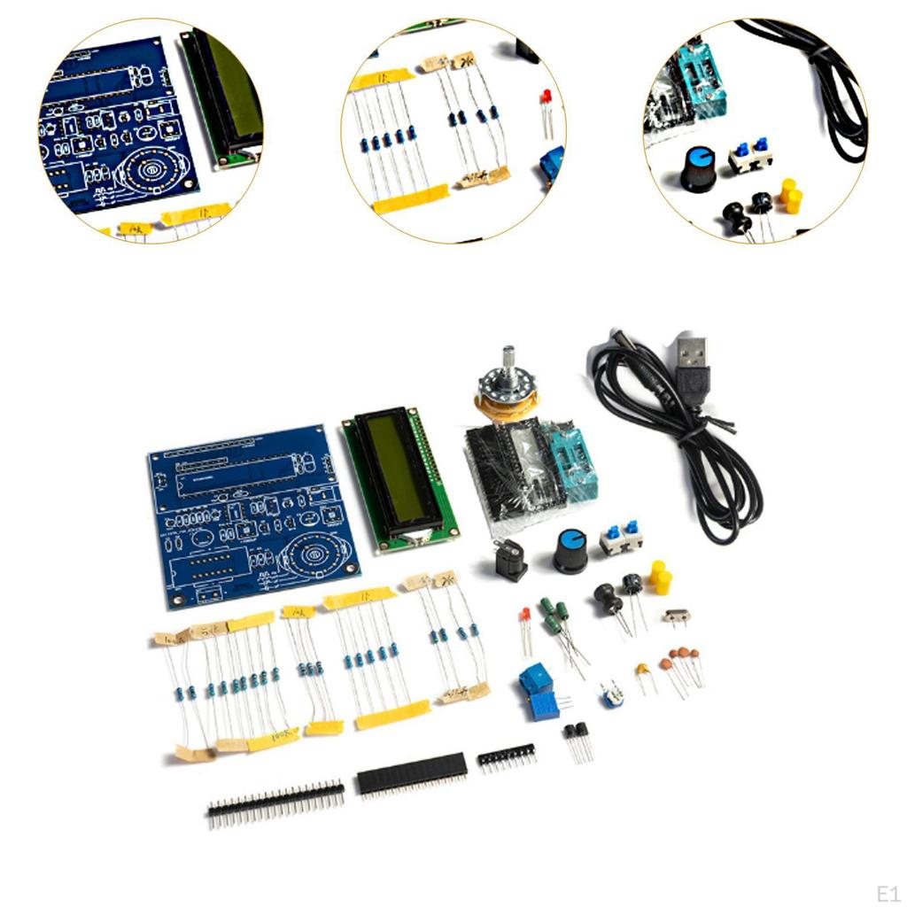 Capacitance and Inductance Meter Inductor Tester Electronic DIY Kit for Classroom