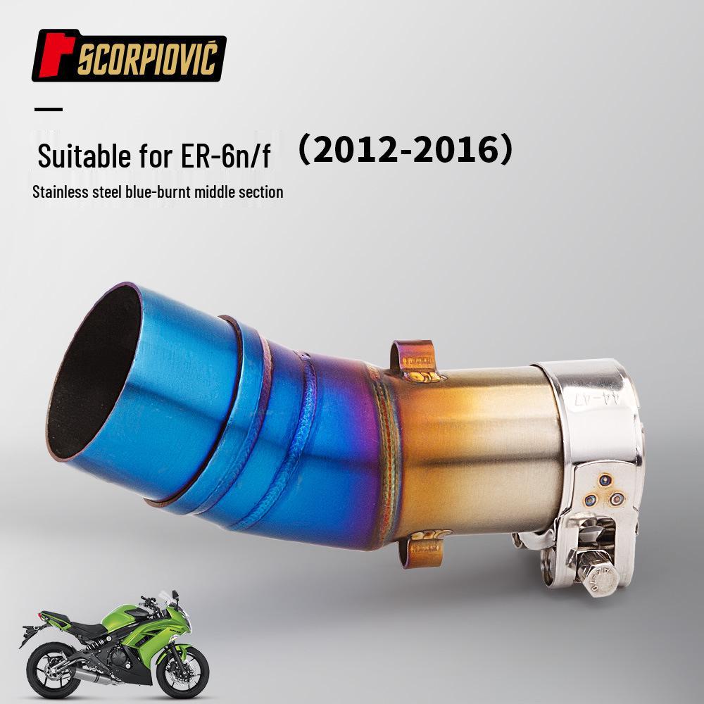 Mittelrohr für Z650, ER6N, Ninja 650 & ER6F - Beschädigungsfreie Montage
