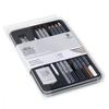Winsor & Newton Studio Collection Sketching Set Artist Graphite & Charcoal Pencils (7 Pencils + 3 Extra Pencils) 490010