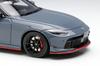 EIDOLON Maßstab Nissan Fairlady Z Nismo 2024 Nismo Stealth Black Lackiertes Modell 1/43 Grau/Super