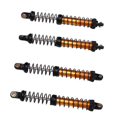 4 peças 110mm RC Amortecedores de Mola Dupla para Carro RC Crawler 1Celsius10 Peças de Atualização