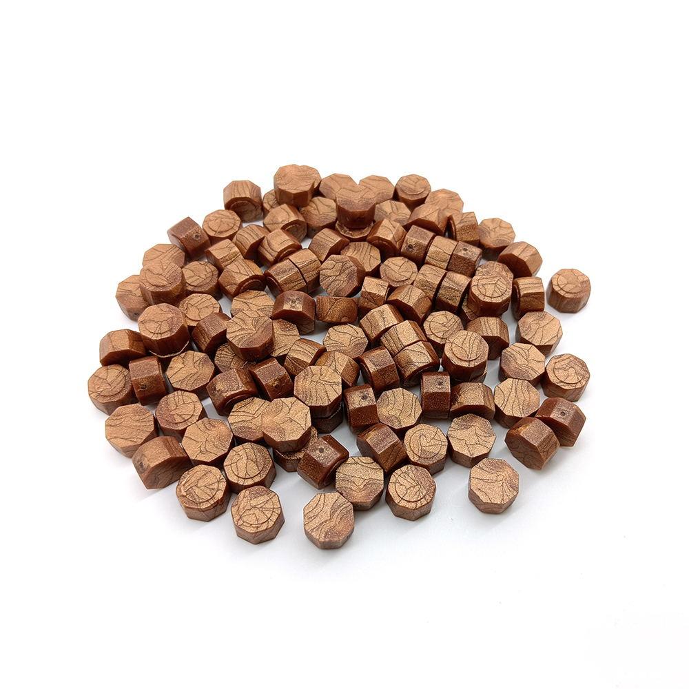 100pcs Colorful Metallic Golden Sealing Wax Stamp Macaroon Wax Beads DIY Gift Envelope Wedding Invitation Ancient Scrapbooking