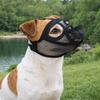 Practical Mesh Dog Muzzle Anti-Eating Adjustable Dog Anti-Biting Muzzle Breathable Drinkable Pet Snout Cover Outdoor Walking